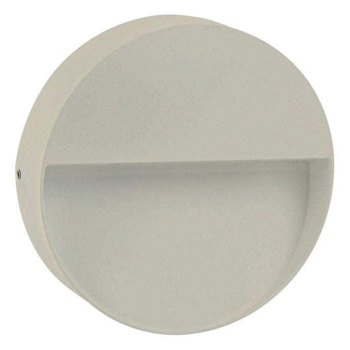 Calam Round LED Integrated External Light White