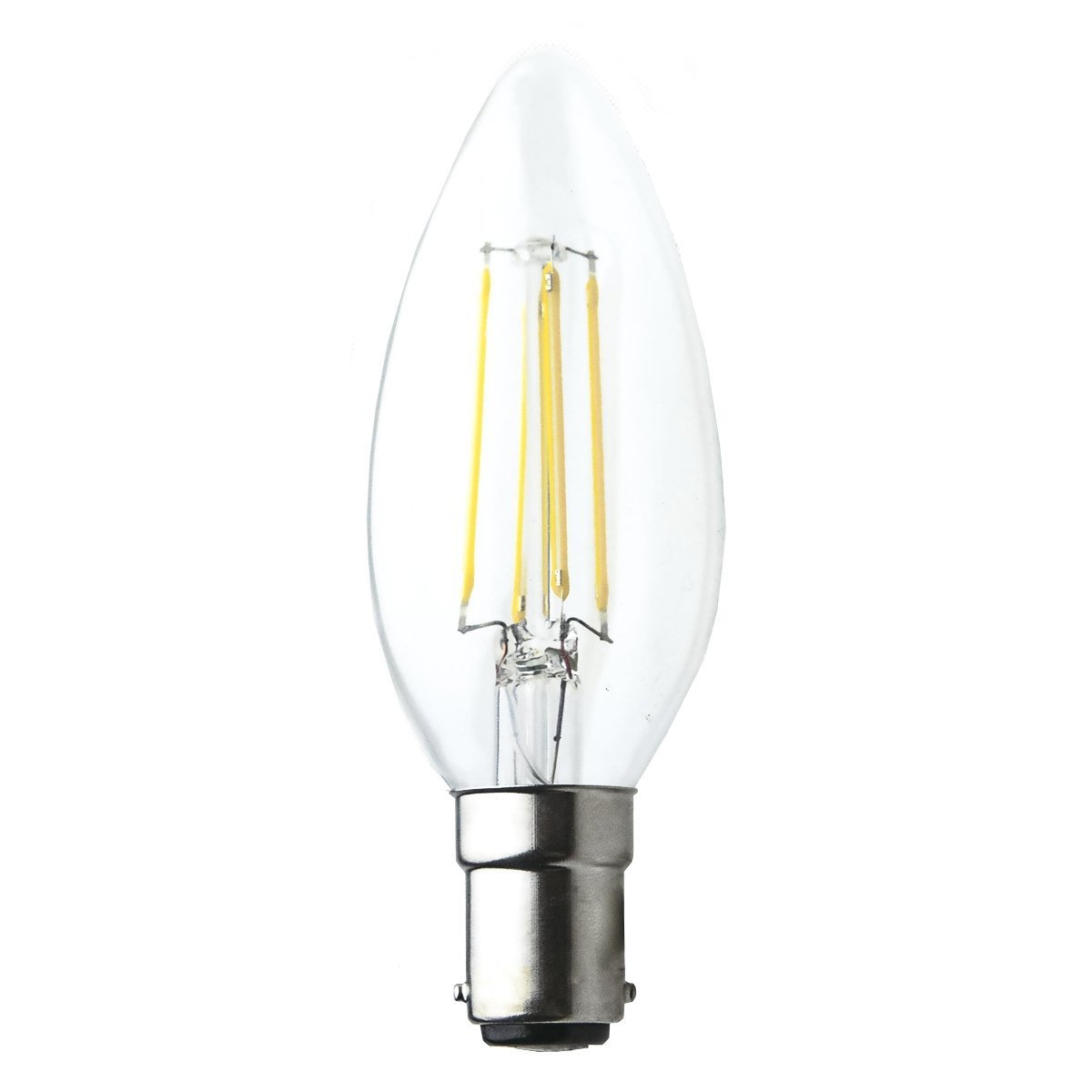 Candle B15 4W LED Globe Clear - LEDCAN4WB15CL - PW - CW - WW