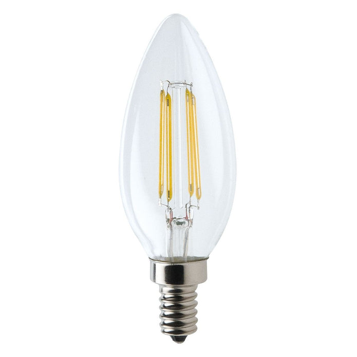 Candle E14 4W LED Globe Clear - LEDCAN4WE14CL - PW - CW - WW