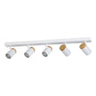 CARTAGENA SPOT LIGHT 5X5W LED 4000K WHITE/WOOD