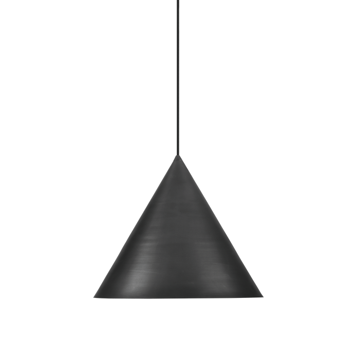 Coda 1 Light E27 Brass Pendant