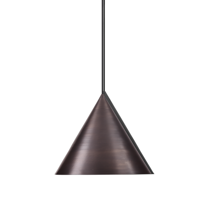 Coda 1 Light E27 Brass Pendant