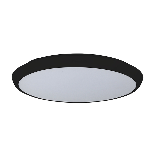 Conrad 200mm LED Oyster Light 15w Tricolour Matt Black