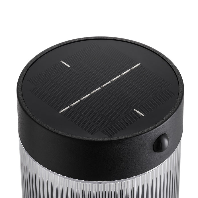 Coupar Solar Garden Light Black