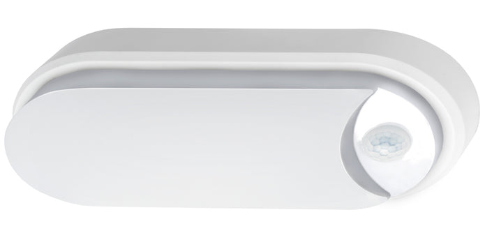 Cove LED Oval Bunker Light 15w Tricolour W/ PIR sensor