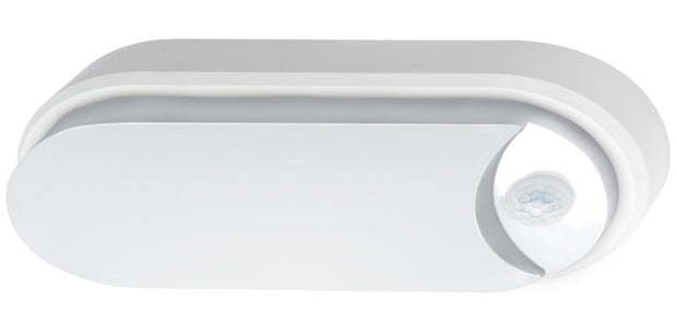 Cove LED Oval Bunker Light 15w Tricolour W/ PIR sensor