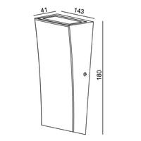 Thumbnail for Curve Down LED Integrated Exterior Light