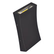 Curve up and Down LED Integrated External Light in Black