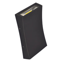 Thumbnail for Curve up and Down LED Integrated External Light in Black