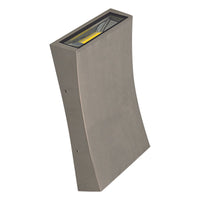Thumbnail for Curve up and Down LED Integrated External Light in Brushed Chrome