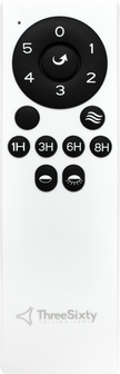 Three Sixty DC Wall Control For Simplicity 52in With Remote