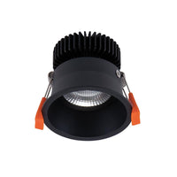 Thumbnail for deep 10 round deepset 10w recessed dimmable led deep 10 blk