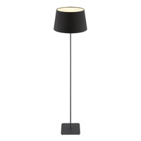 Thumbnail for Devon Floor Lamp in Black with Black Shade