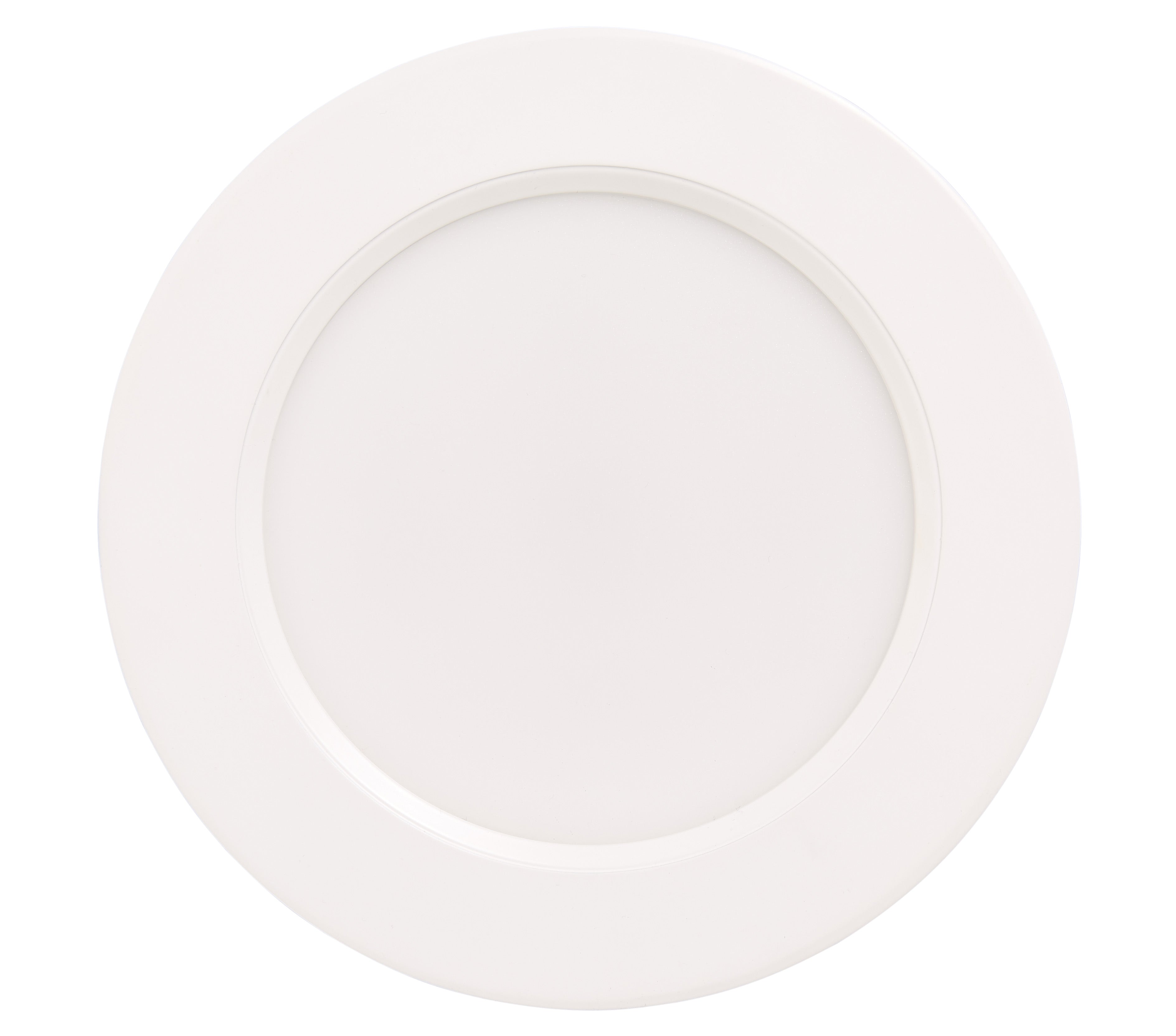 Discus Dual Wattage 20w & 30w Tricolour LED Downlight White