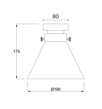 Thumbnail for D.I.Y. Batten Fix Ceiling Lights - Small Cone Shape Fixtures