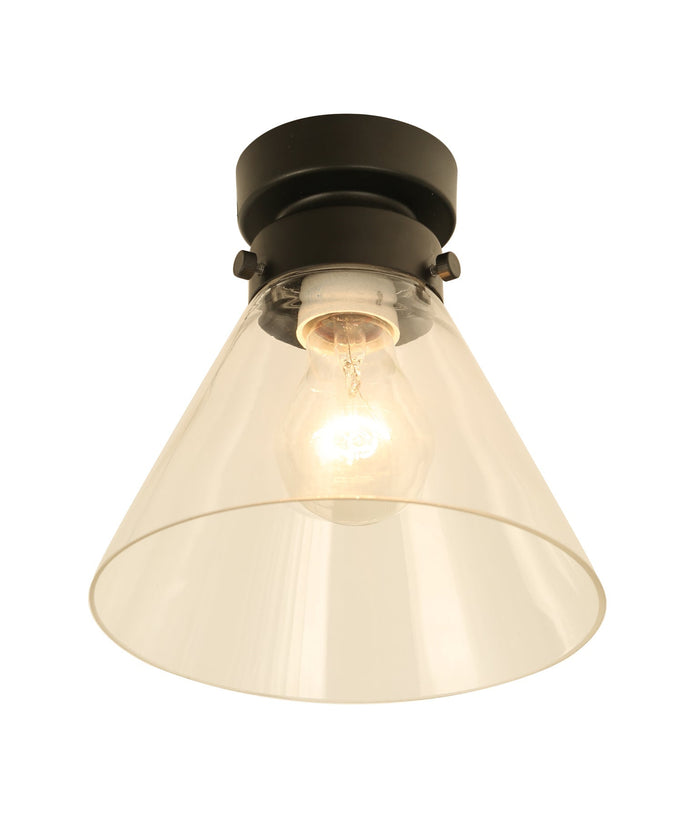 D.I.Y. Batten Fix Ceiling Lights - Small Cone Shape Fixtures