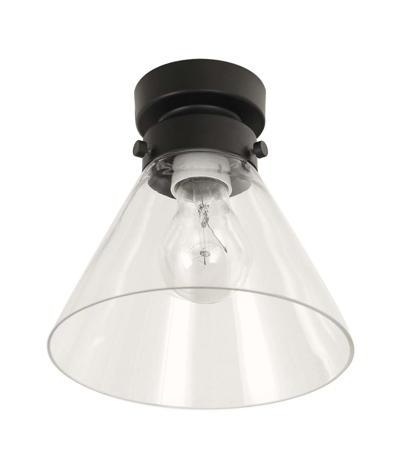 D.I.Y. Batten Fix Ceiling Lights - Small Cone Shape Fixtures