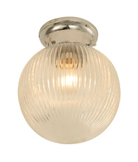 Thumbnail for D.I.Y. Batten Fix Ceiling Lights - Large Spherical Ribbed Shape Fixtures
