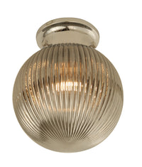 Thumbnail for D.I.Y. Batten Fix Ceiling Lights - Large Spherical Ribbed Shape Fixtures