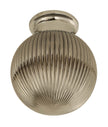 D.I.Y. Batten Fix Ceiling Lights - Large Spherical Ribbed Shape Fixtures