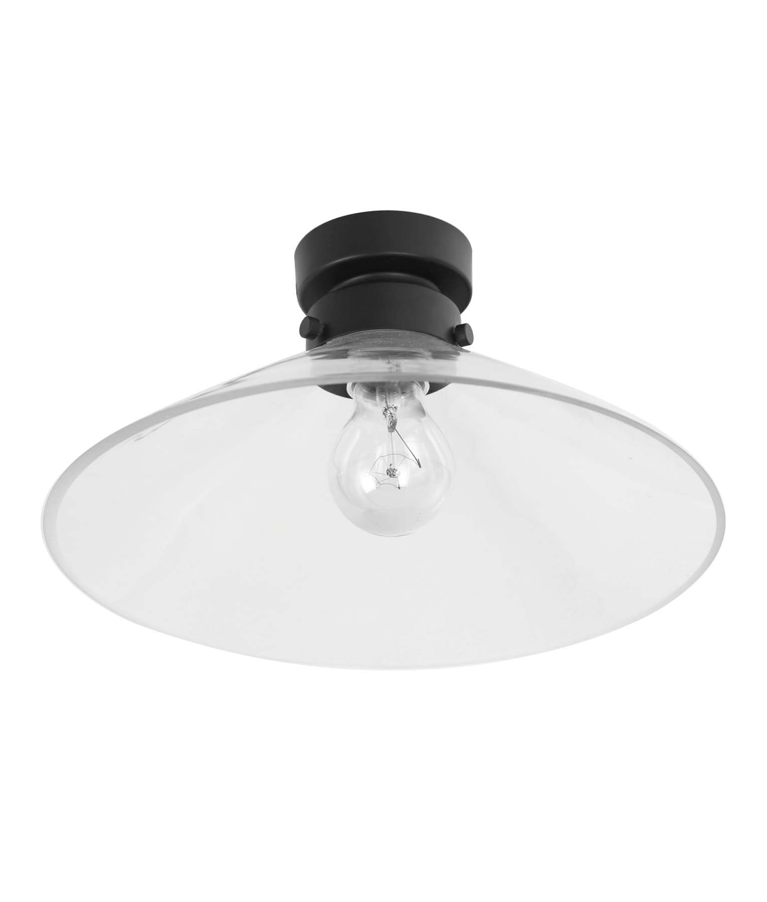 D.I.Y. Batten Fix Ceiling Lights - Large Cone Shape Fixtures