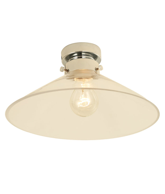 D.I.Y. Batten Fix Ceiling Lights - Large Cone Shape Fixtures