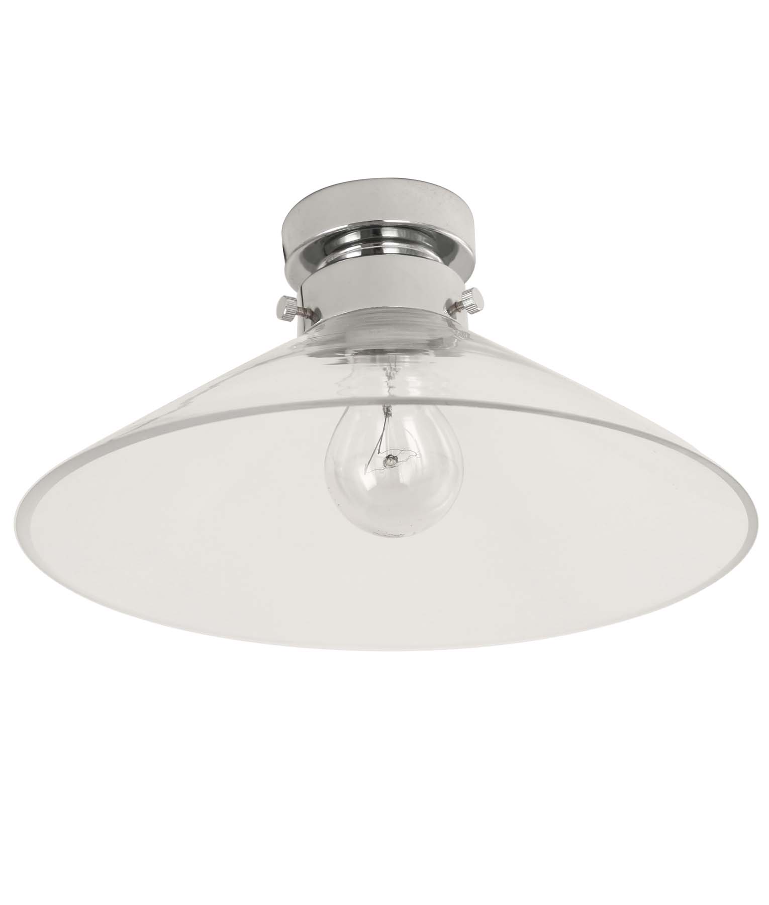 D.I.Y. Batten Fix Ceiling Lights - Large Cone Shape Fixtures