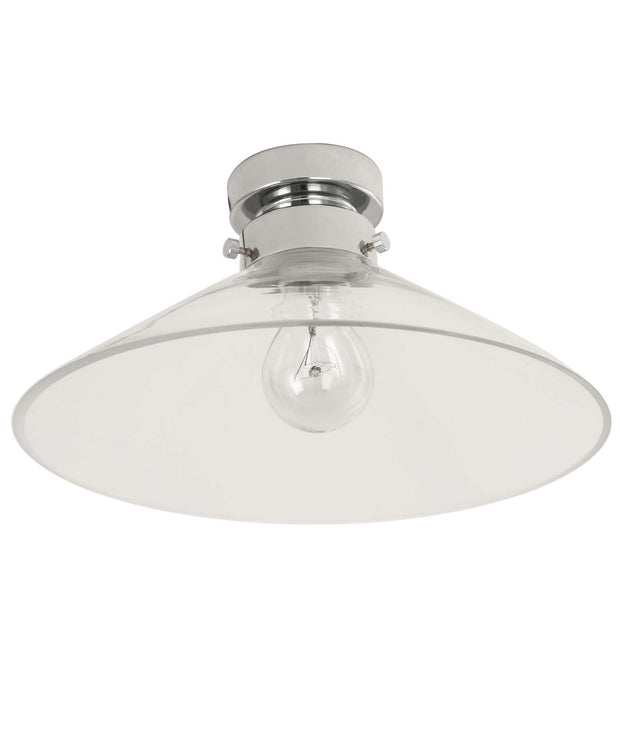 D.I.Y. Batten Fix Ceiling Lights - Large Cone Shape Fixtures