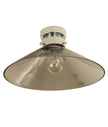 D.I.Y. Batten Fix Ceiling Lights - Large Cone Shape Fixtures