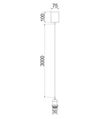 Thumbnail for D.I.Y. Plug-in Pendant Light Suspension Kits