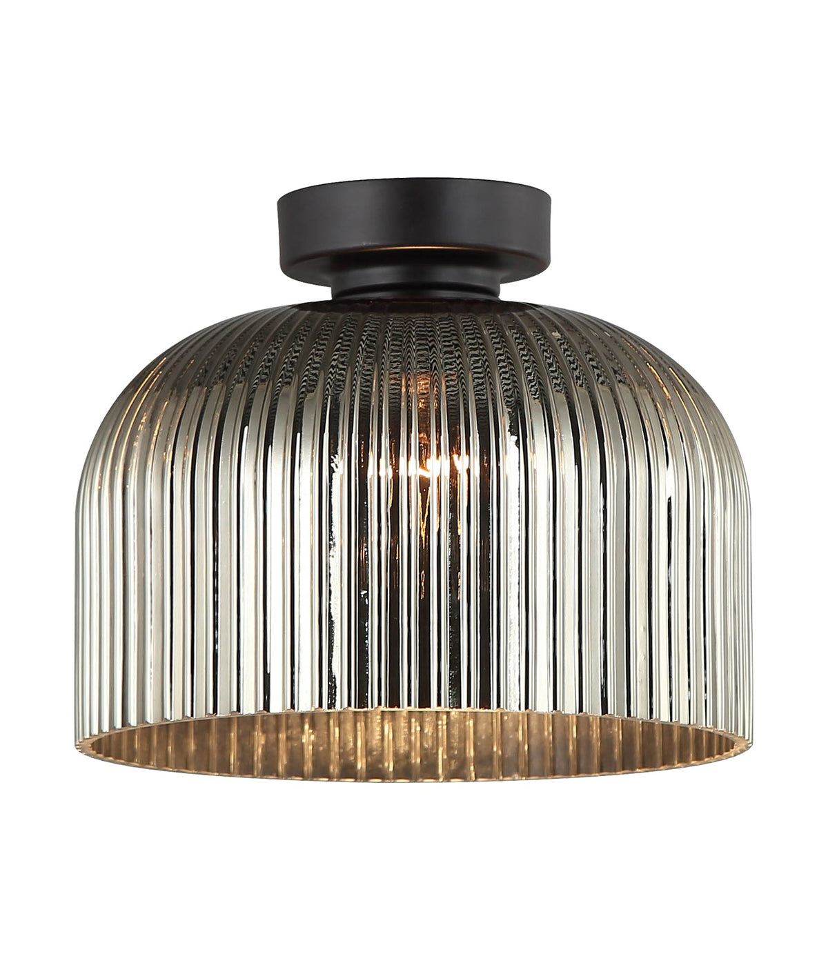 DIY Vintaj: D.I.Y. Dome Ribbed Glass Batten Fix Ceiling Lights