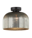 DIY Vintaj: D.I.Y. Dome Ribbed Glass Batten Fix Ceiling Lights