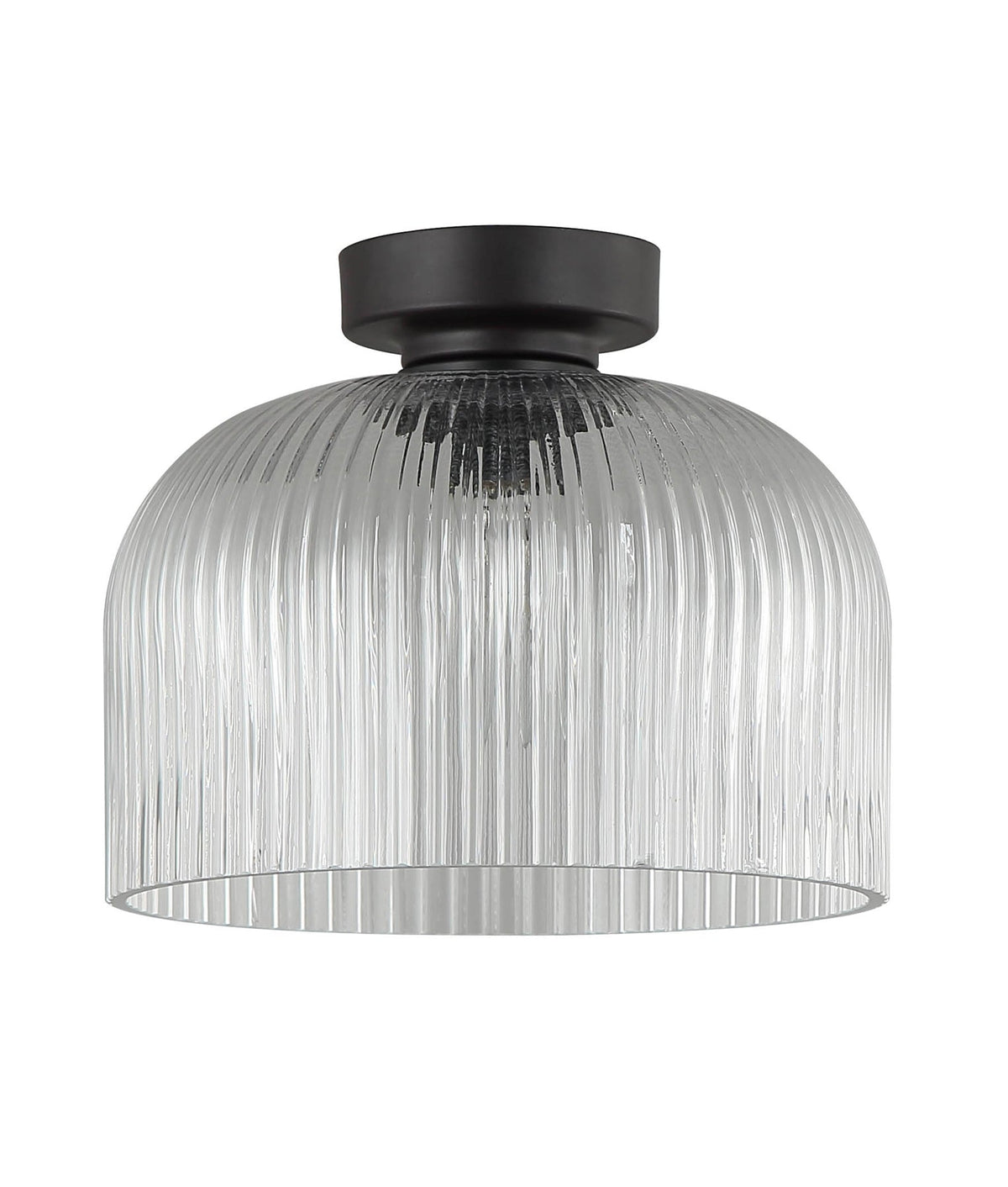 DIY Vintaj: D.I.Y. Dome Ribbed Glass Batten Fix Ceiling Lights