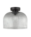 DIY Vintaj: D.I.Y. Dome Ribbed Glass Batten Fix Ceiling Lights