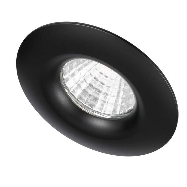 DURO ROUND STAIR/DOWN LIGHT BLACK
