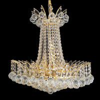 Thumbnail for Devon 600 Gold Chandelier - CRPDEV11600GD