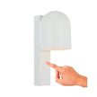 Echo Black, Antique Gold or White Touch Wall Light