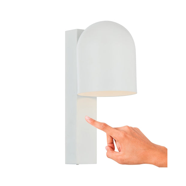 Echo Black, Antique Gold or White Touch Wall Light