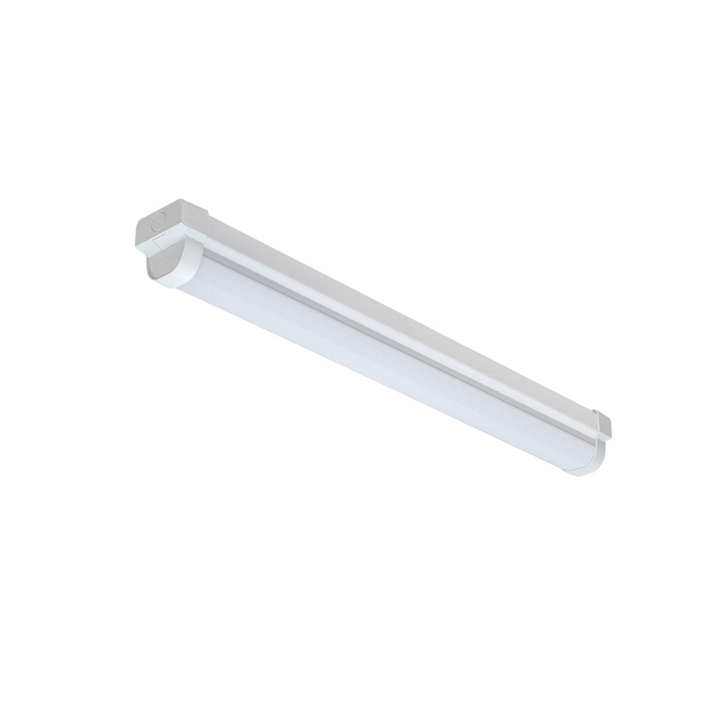 Ecoline LED Batten Tri-Colour 1135mm 40 20W 3/4/5.7K White Diffussed