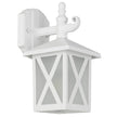 Eldon Black or White IP43 Exterior Wall Light