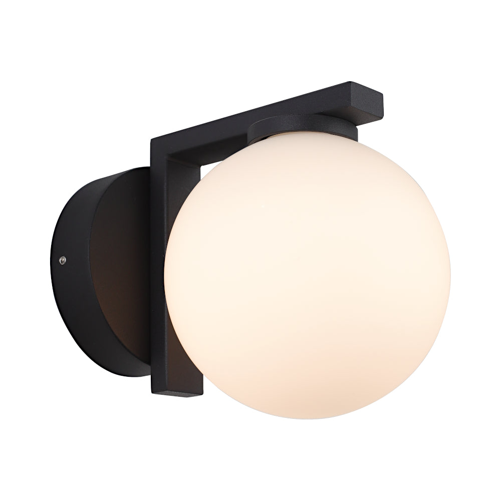 Elin 1 Light Wall Light Black
