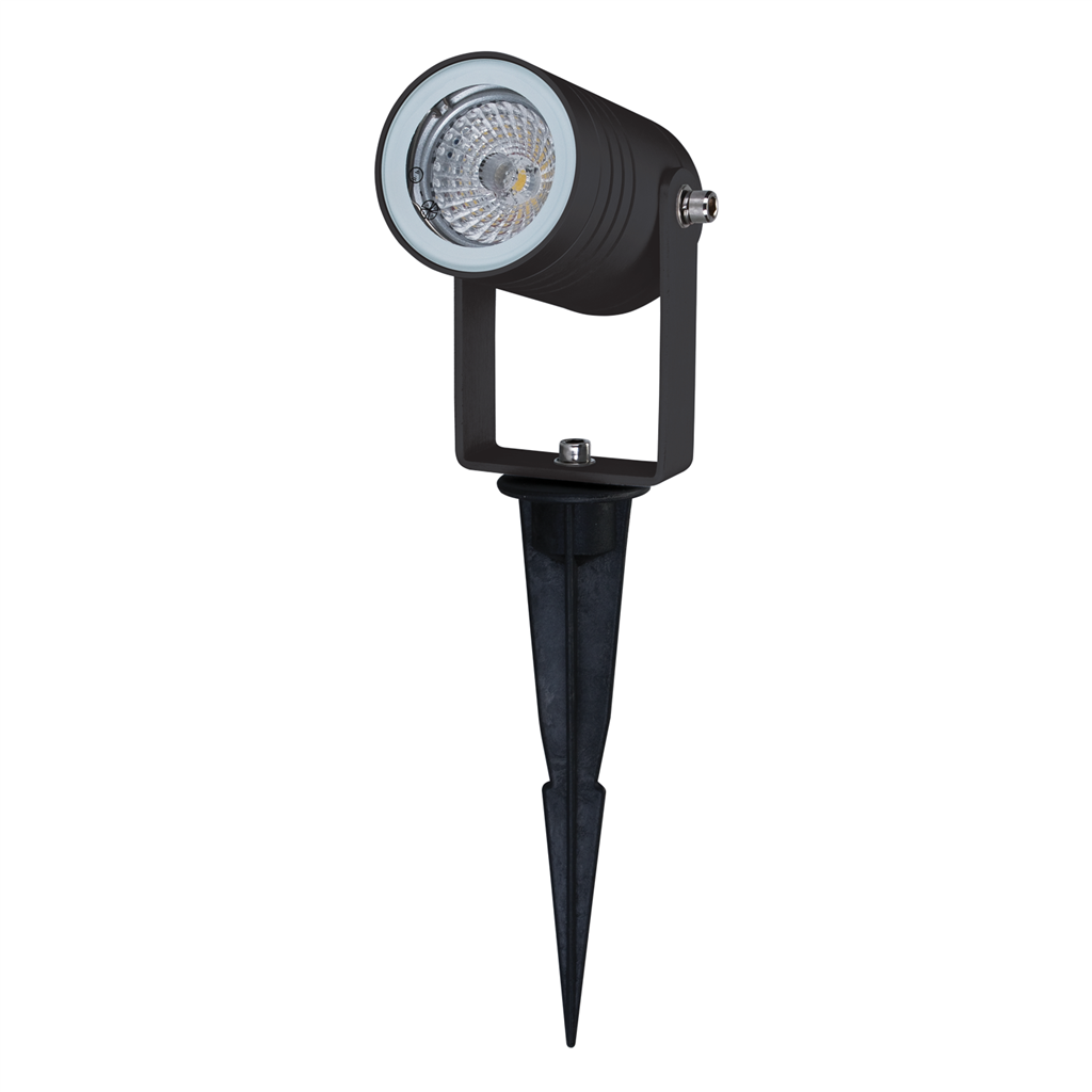 elite spike garden spike light mr16 led 6w 12v elite spike blk