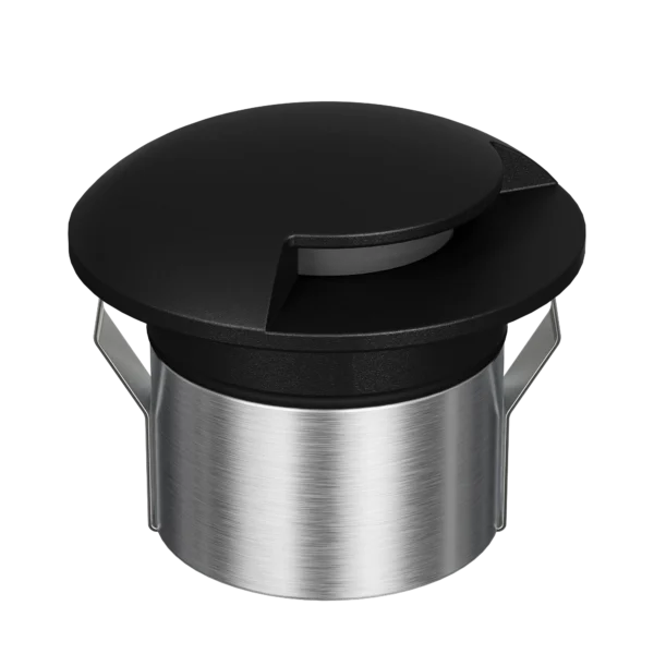 Emit 85mm 6W RGBW 36° LED 12/24V Deck Stainless Steel Black
