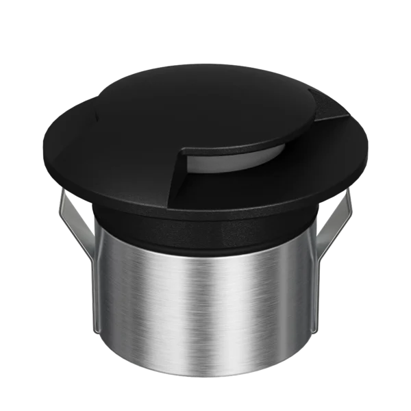 Emit 85mm 4/6W 36° LED TRIO 12/24V Decklight Stainless Steel Black