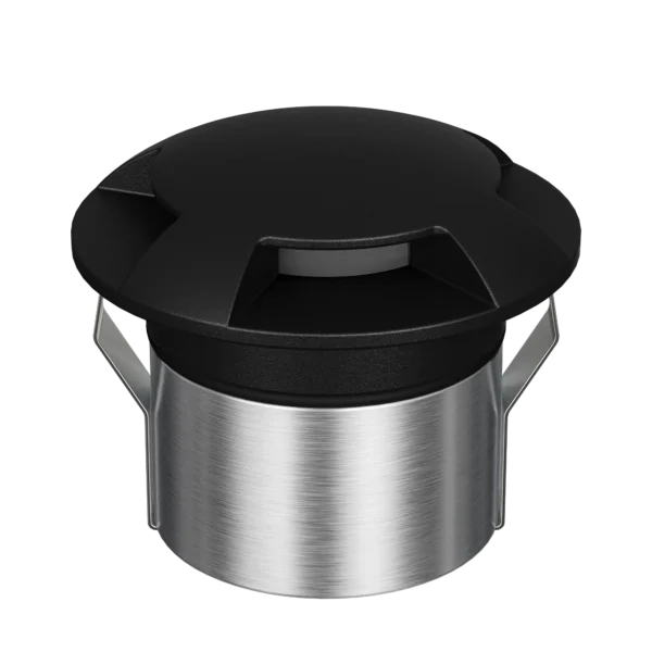 Emit 85mm 6W RGBW 36° LED 12/24V Deck Stainless Steel Black