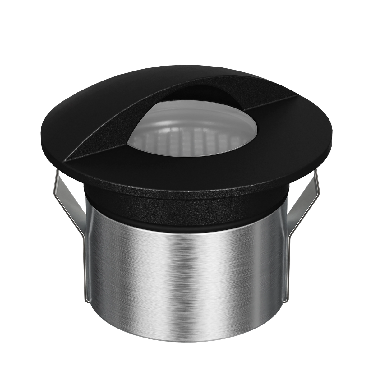 Emit 85mm 4/6W 36° LED TRIO 12/24V Decklight Stainless Steel Black