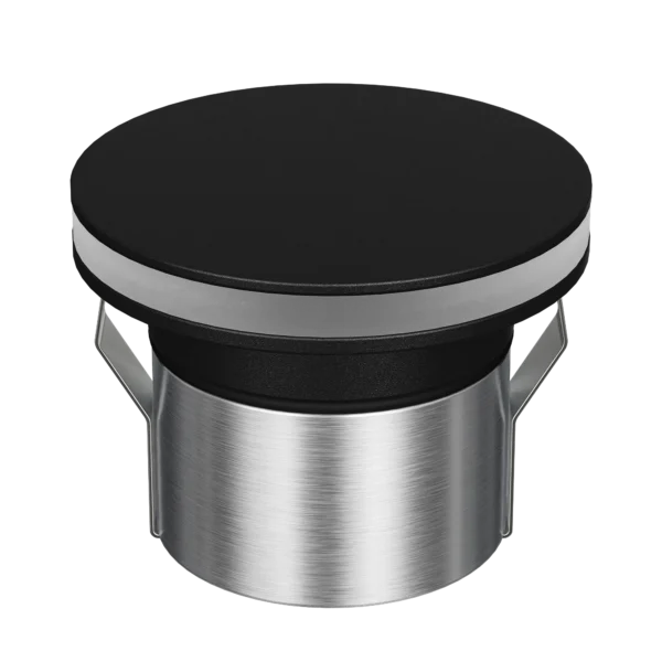 Emit 85mm 6W RGBW 36° LED 12/24V Deck Stainless Steel Black