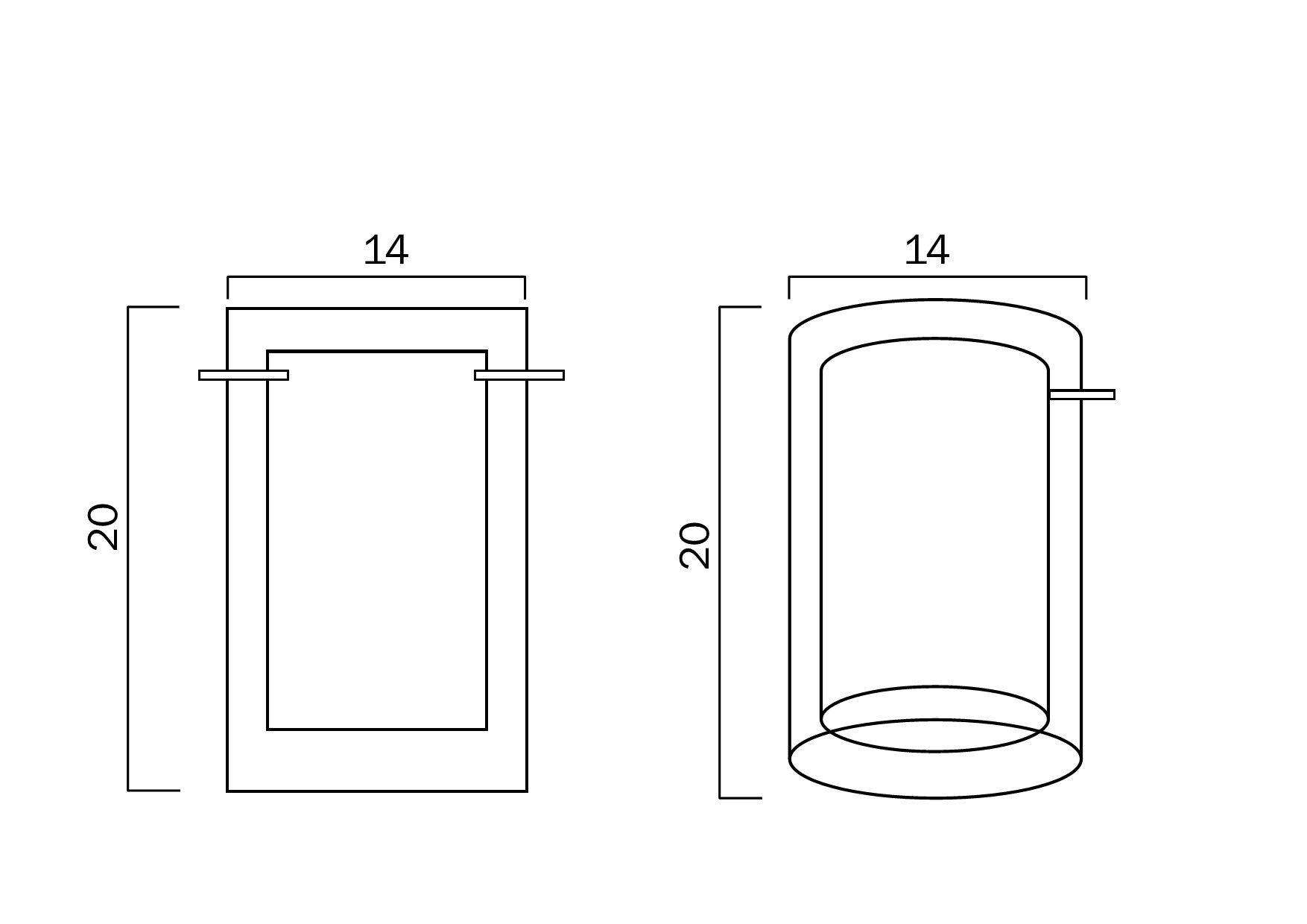 Envoy Nickel with Opal and Clear Glass DIY Batten Fix