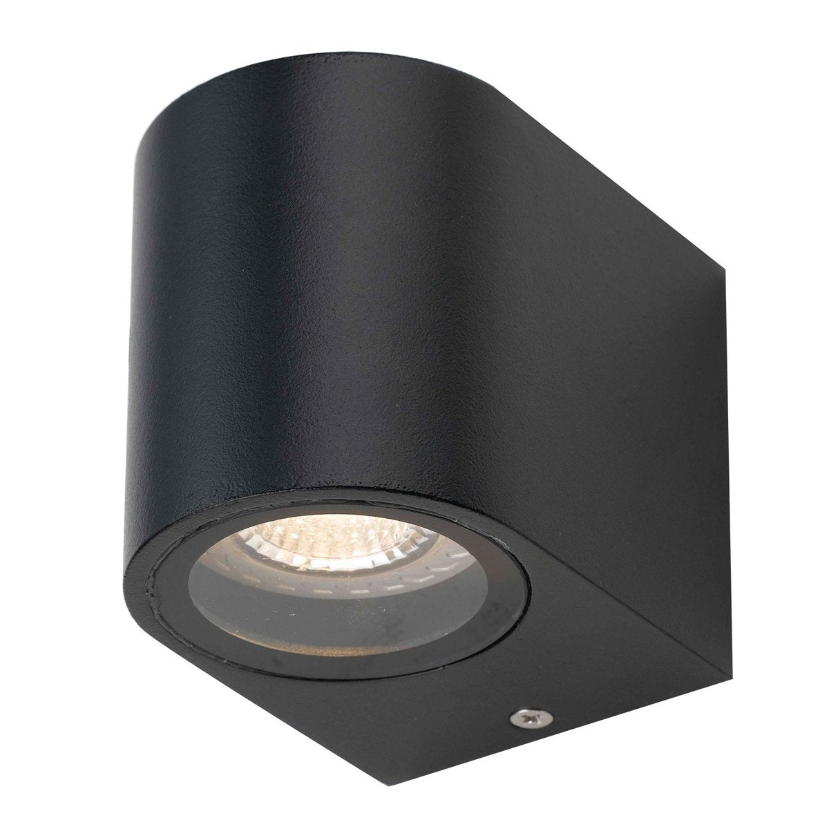 Eos IP54 GU10 Exterior Wall Light in Black