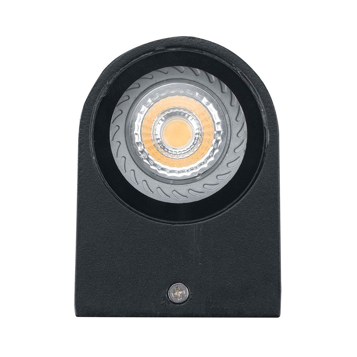 Eos IP54 GU10 Exterior Wall Light in Black